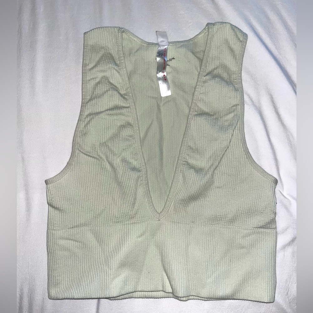 Urban Outfitters Out from under hailey seamless top mint green size medium